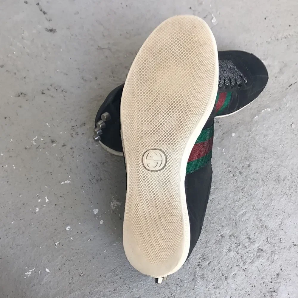 Gucci  Web  Glitter  Sneakers